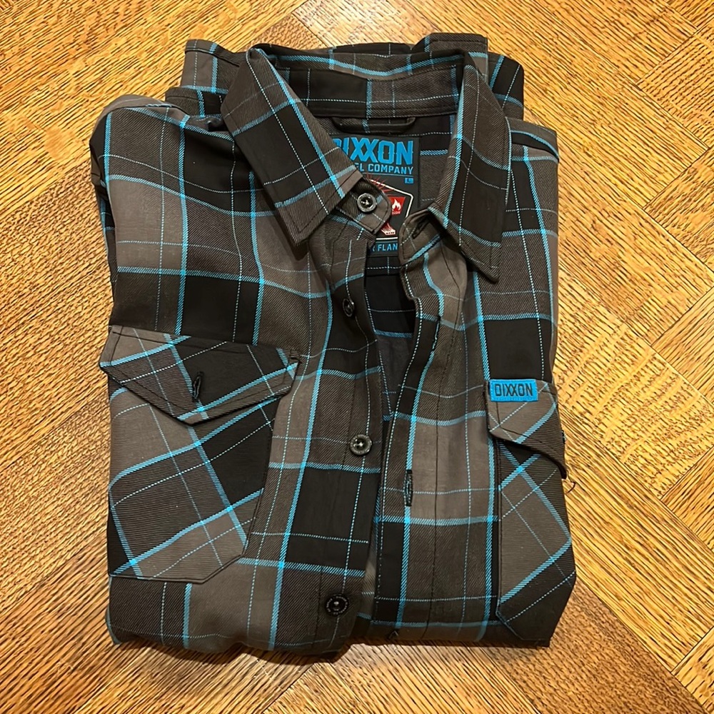 Men's Dixxon Spark FR Flannel, Large, never worn, no bag